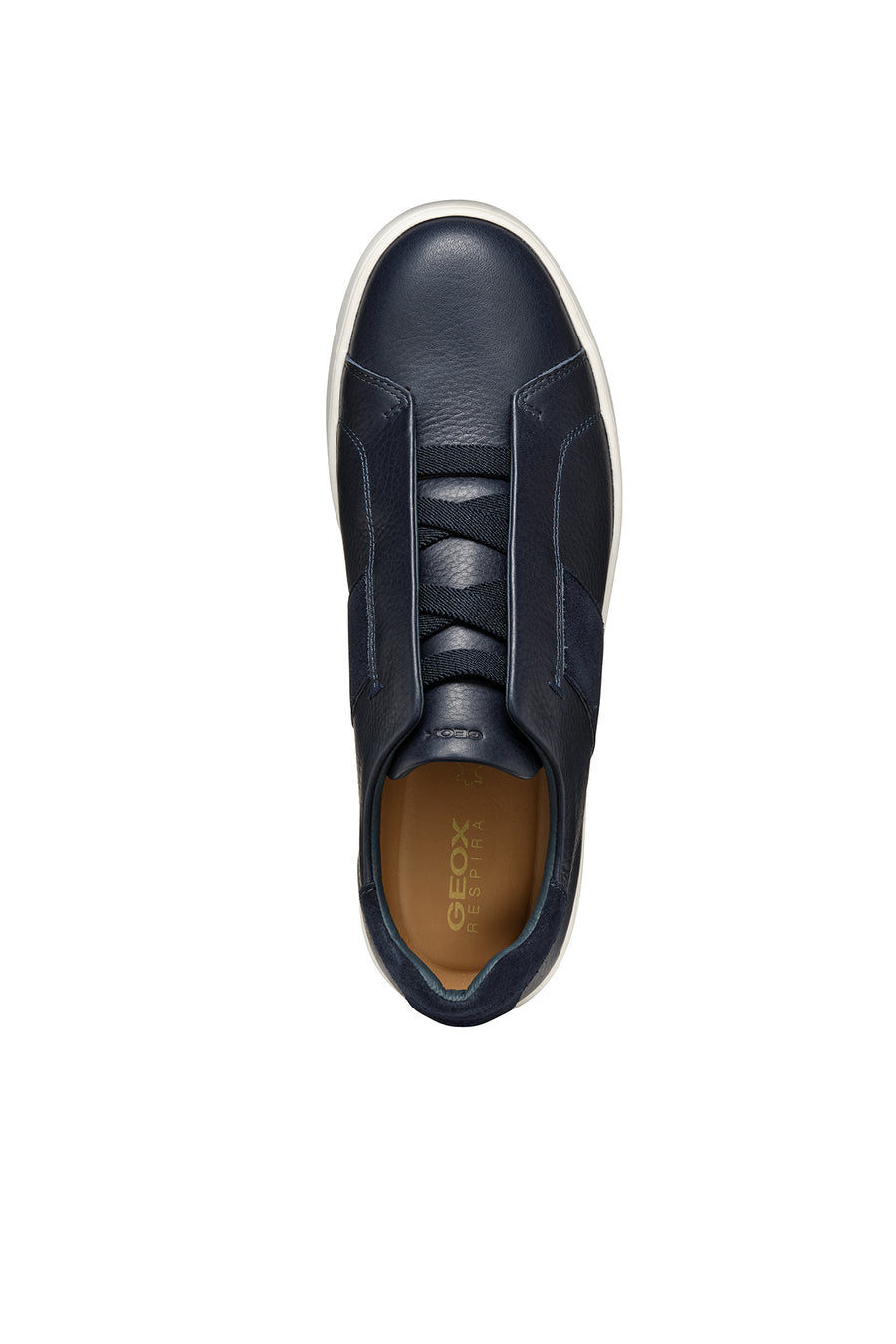 Geox Erkek Lacivert Spherica Ecub-1 Deri Sneaker
