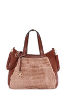 Women's Tan Long Strap Shoulder Bag | Derimod