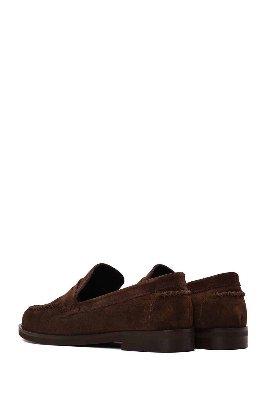 Woman Brown Suede Loafer
