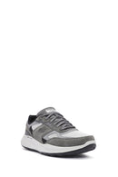 Skechers Men's Grey Equalizer Lace-Up Chunky Sole Sneakers | Derimod