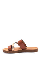 Women's Tan Stone Slippers | Derimod