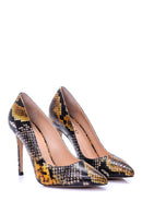 Women's Crocodile Detailed Stiletto | Derimod