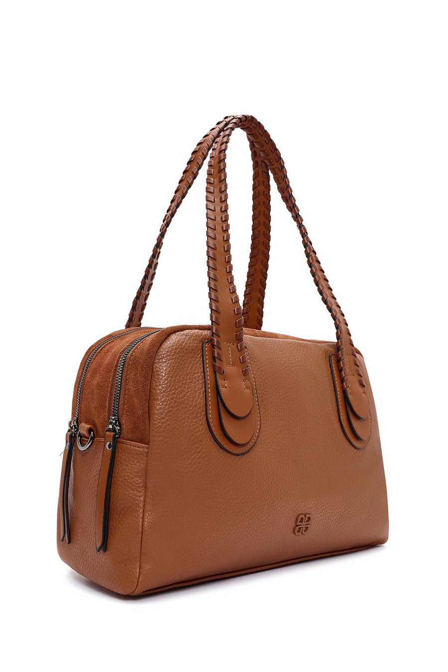 Women's Tan Long Strap Shoulder Bag