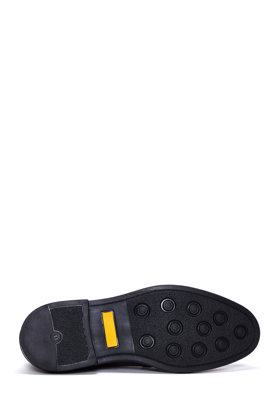 Men's Black Leather Casual Shoes