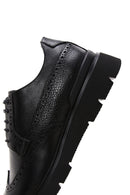 Men's Black Lace-up Leather Casual Shoes | Derimod