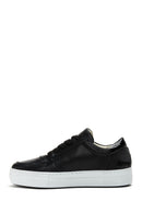 Women's Leather Zipper Sneaker | Derimod