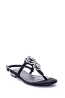 Women's Floral Detailed Sandals | Derimod