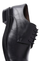 Men's Black Laced Leather Classic Shoes | Derimod