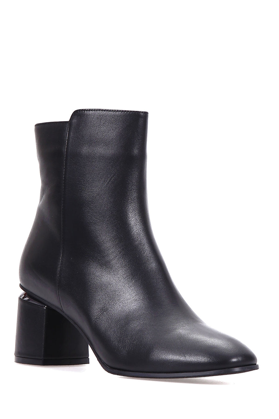 Women's Heeled Leather Boots