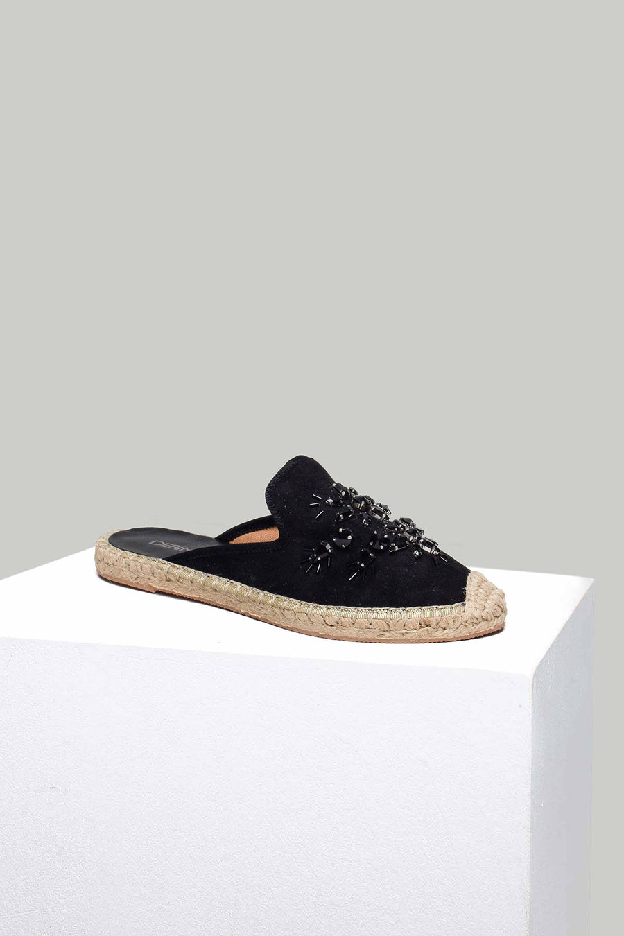 Kadın Boncuklu Espadril Terlik 18SFD206710 | Derimod