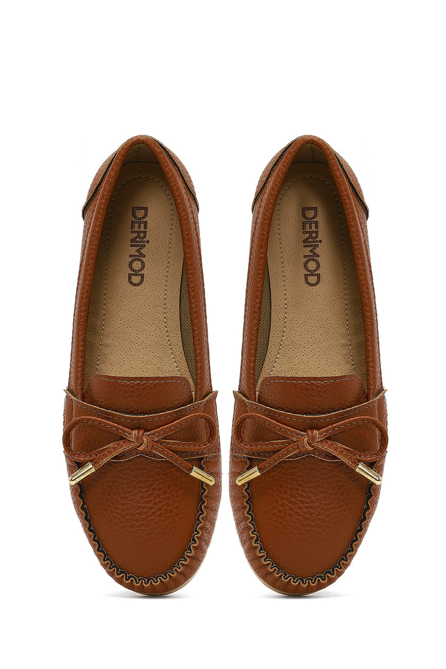 Kadın Taba Tokalı Loafer