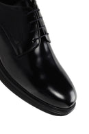 Men's Black Leather Classic Shoes | Derimod