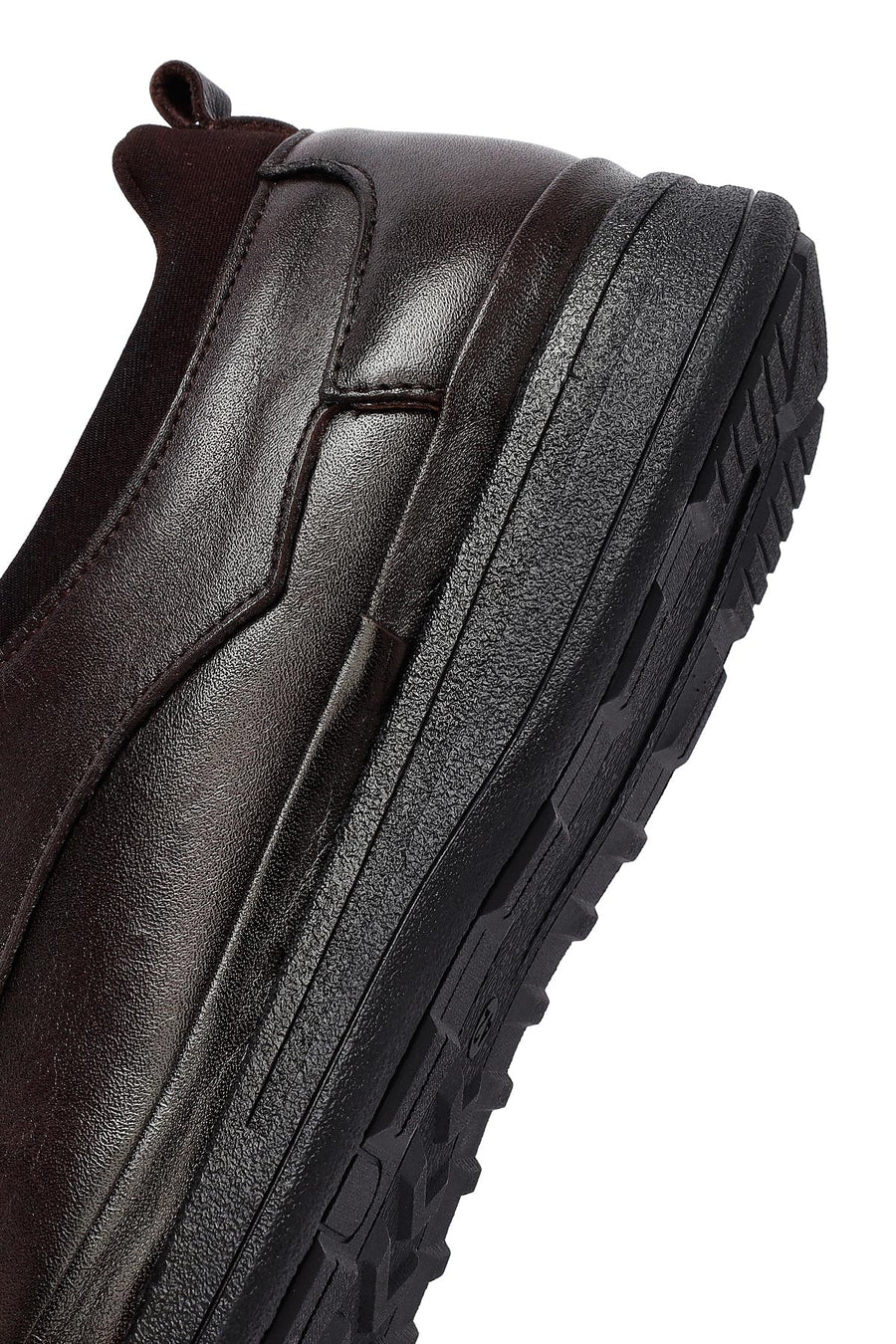 Men's Brown Lace Up Leather Casual Shoes