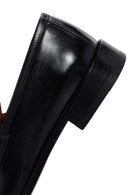 Men's Black Leather Classic Loafer | Derimod