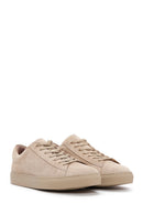 Men's Mink Suede Leather Sneaker | Derimod