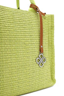 Women's Green Straw Handbag | Derimod