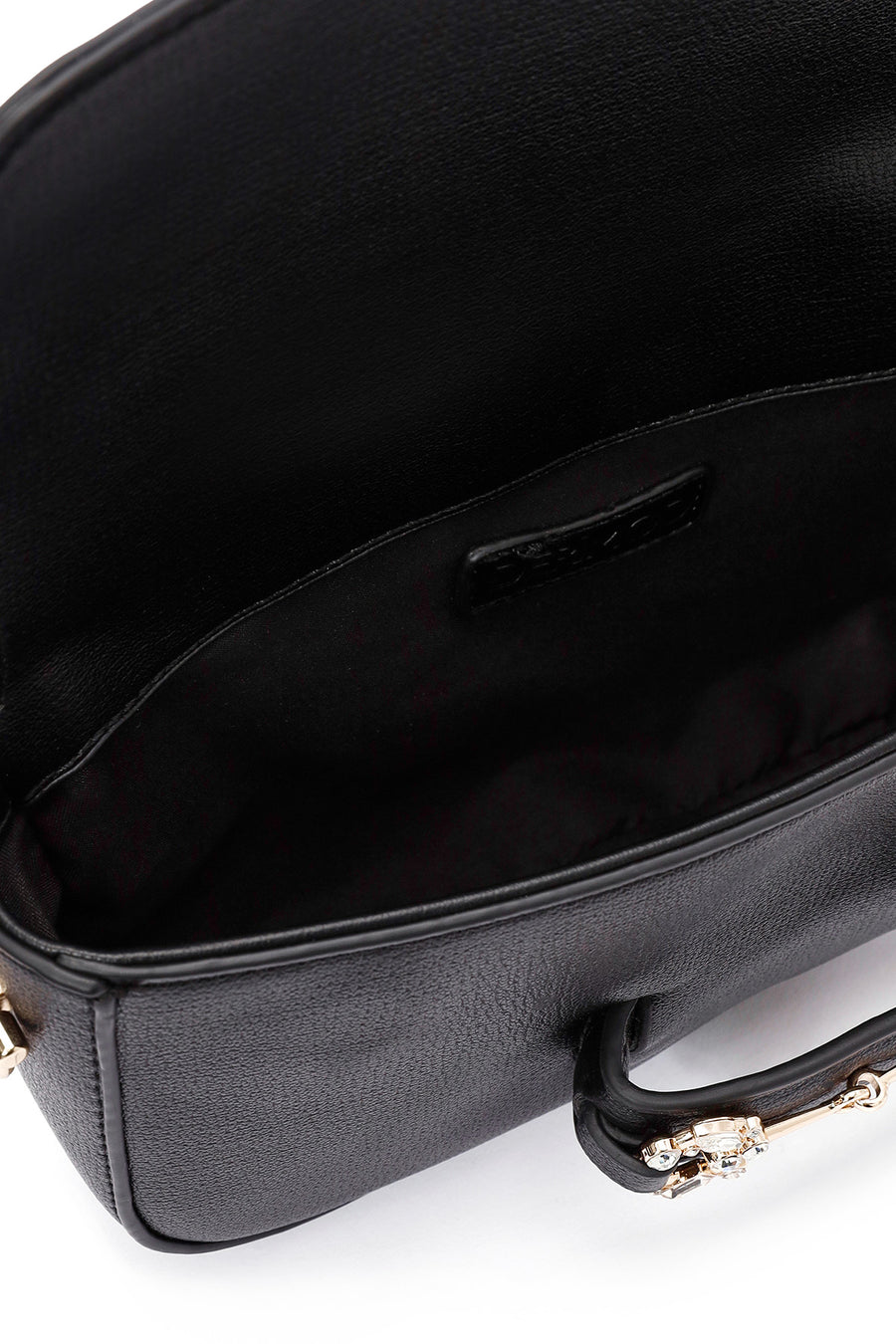 Women's Black Long Chain Strap Shoulder Bag