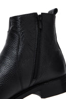 Men's Black Leather Classic Boots | Derimod