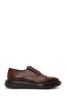 Men's Tan Leather Oxford Shoes | Derimod