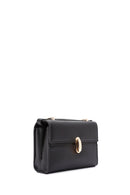 Women's Black Long Strap Crossbody Bag | Derimod