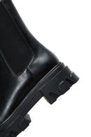 Women's Black Thick Soled Chelsea Boots | Derimod