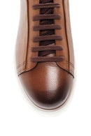 Erkek Taba Deri Sneaker | Derimod