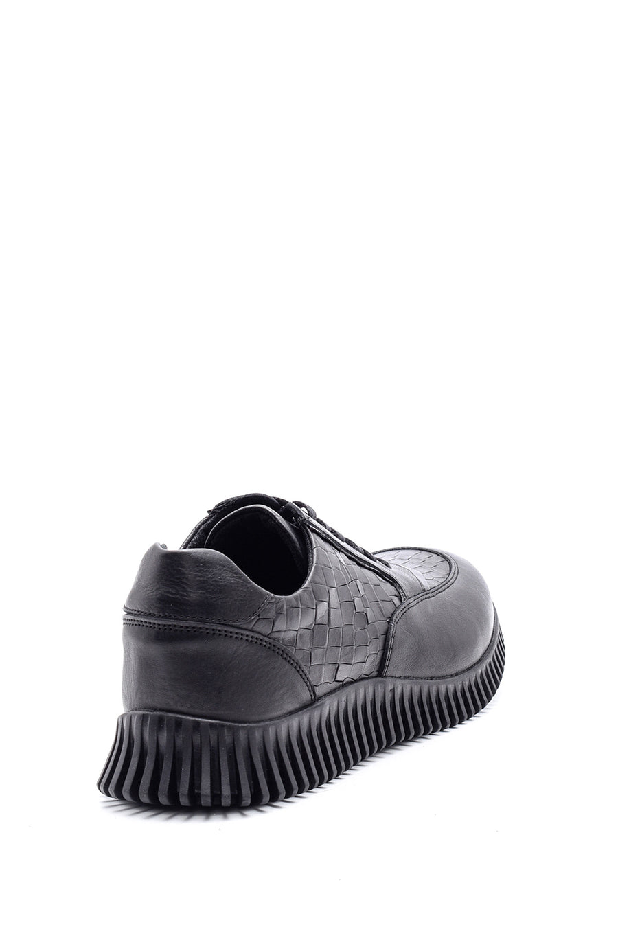 Men's Crocodile Patterned Leather Sneaker