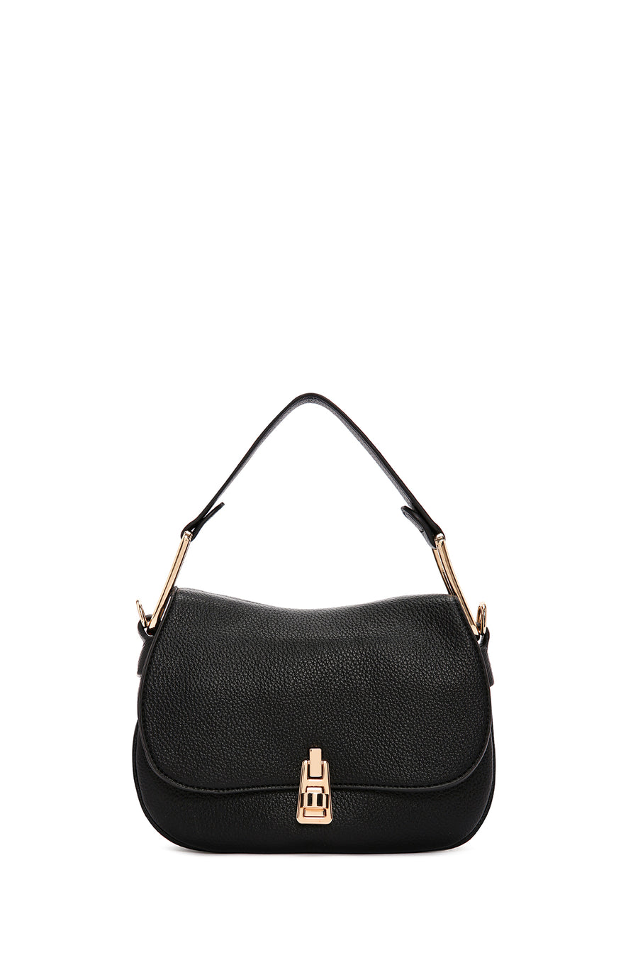 Women's Black Long Strap Shoulder Bag