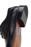 Men's Black Leather Classic Shoes | Derimod