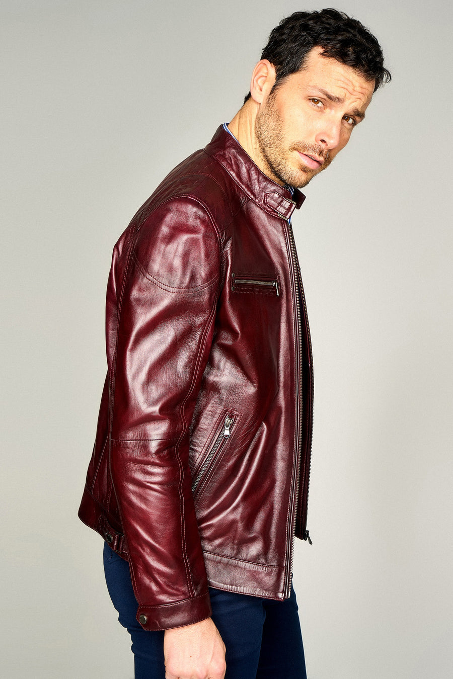 Maxim Men's Leather Jacket