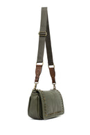 Women's Khaki Long Strap Crossbody Bag | Derimod