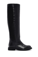 Women's Black Leather Casual Leather Boots | Derimod