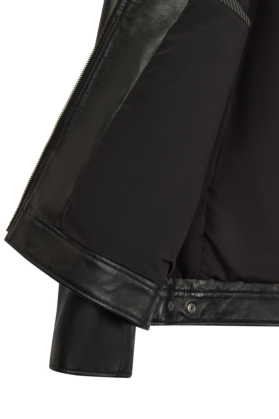 Edward Male Black Leather Jacket