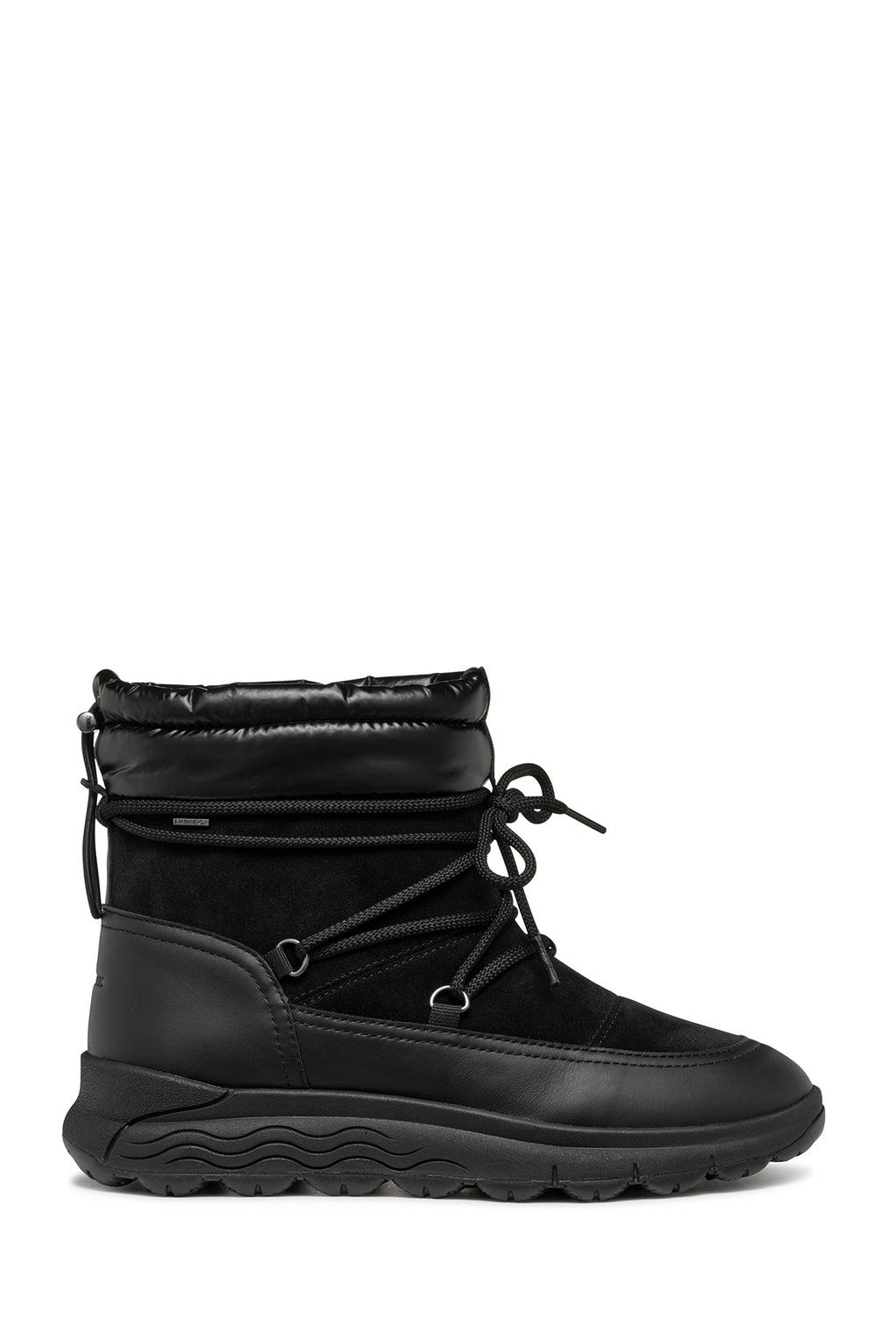 Geox Kadın Siyah Spherica 4x4 Abx Waterproof Deri Outdoor Bot