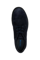 Geox Men's Navy Blue Spherica Nubuck Leather Boots | Derimod