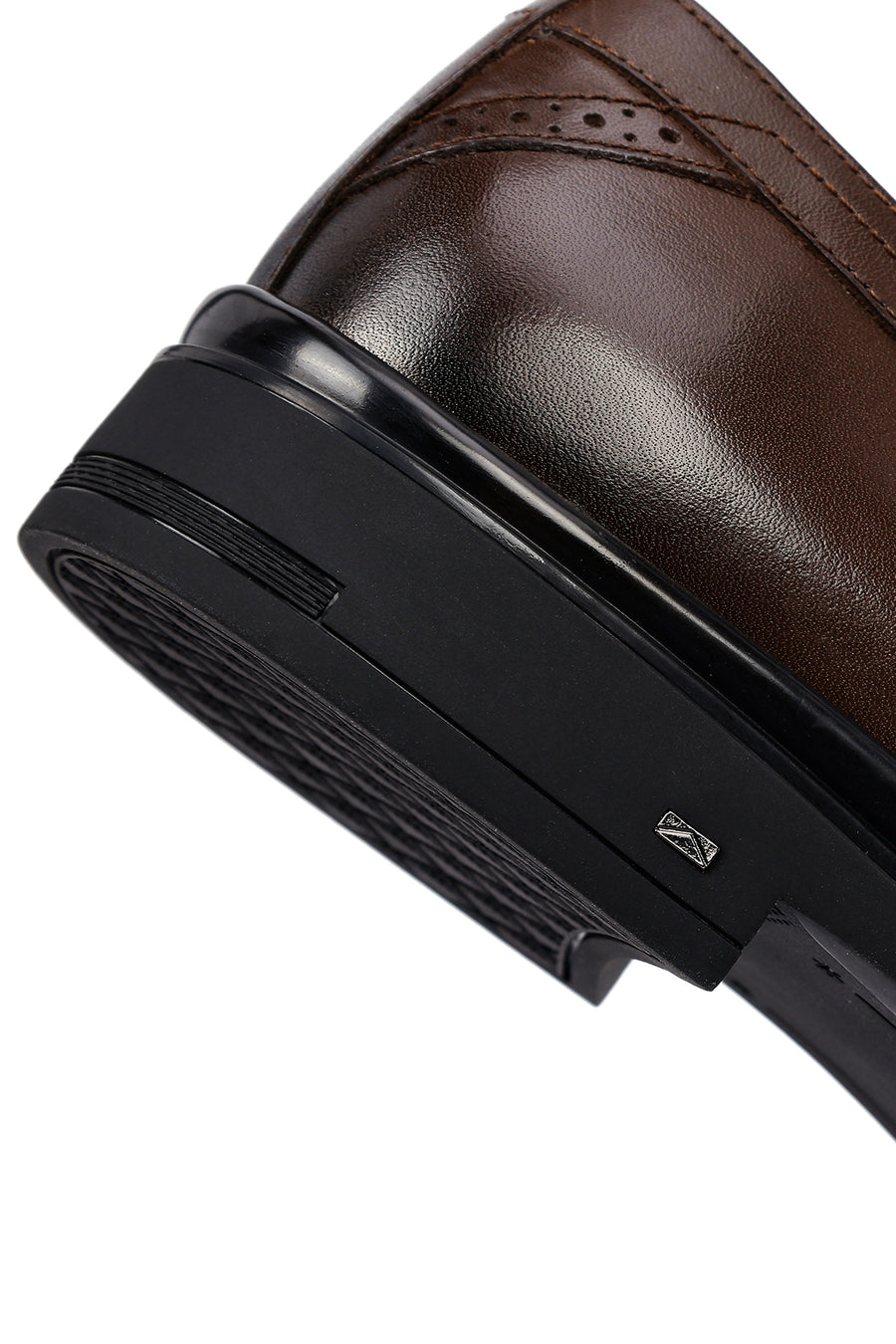 Men's Brown Lace Up Leather Casual Shoes
