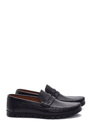 Erkek Deri Delikli Casual Loafer | Derimod