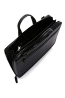 Men's Black Leather Briefcase | Derimod