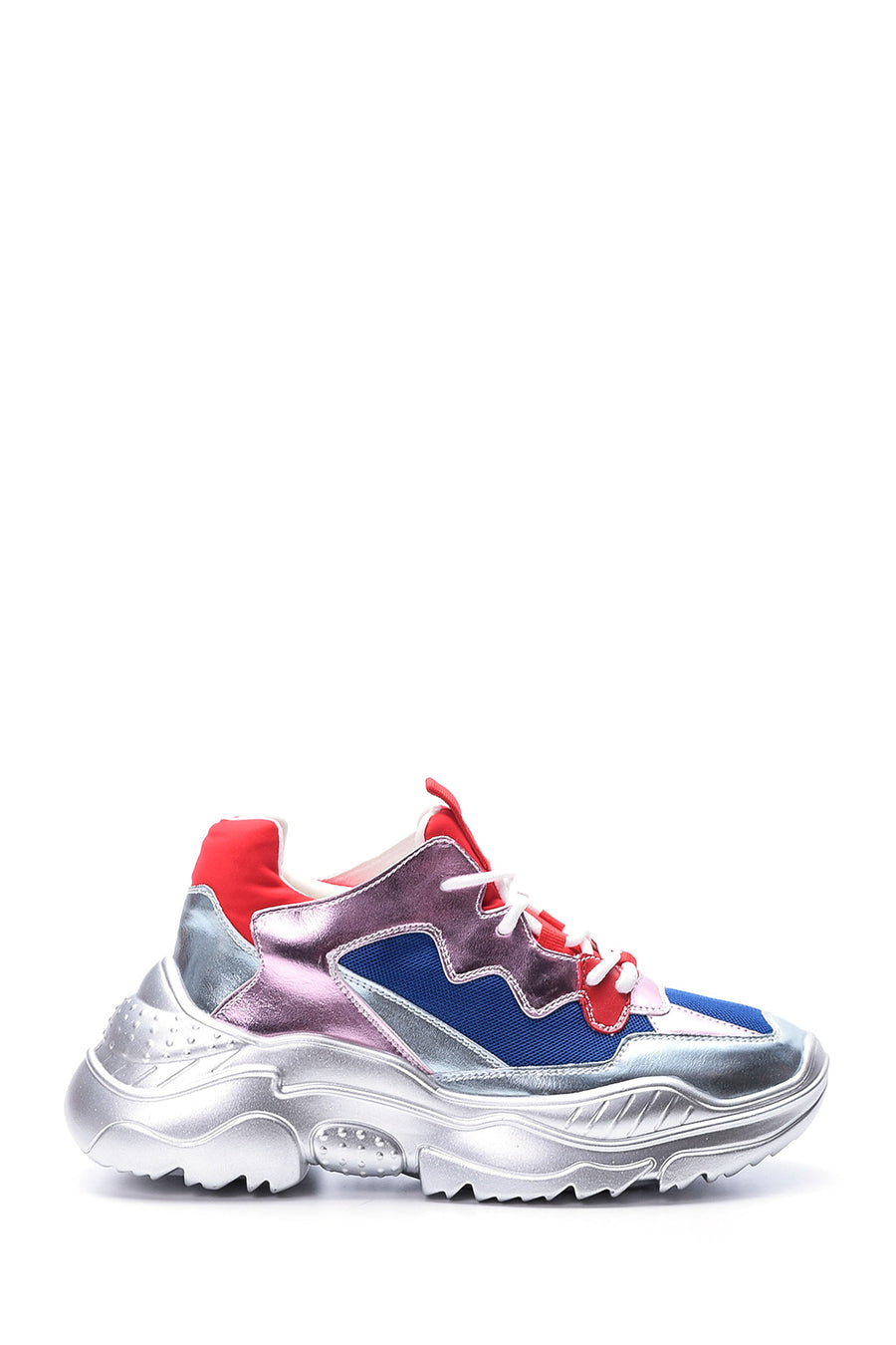 Women's High-Sole Sneaker 19SFD109114 | Derimod