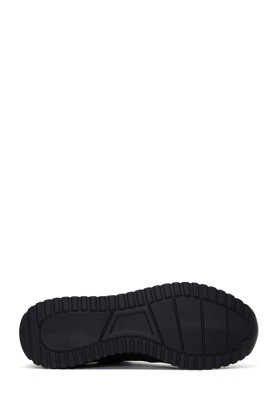 Men's Black Leather Sneaker