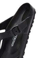 Birkenstock Women's Black Flip Flops Gizeh Eva Slippers | Derimod