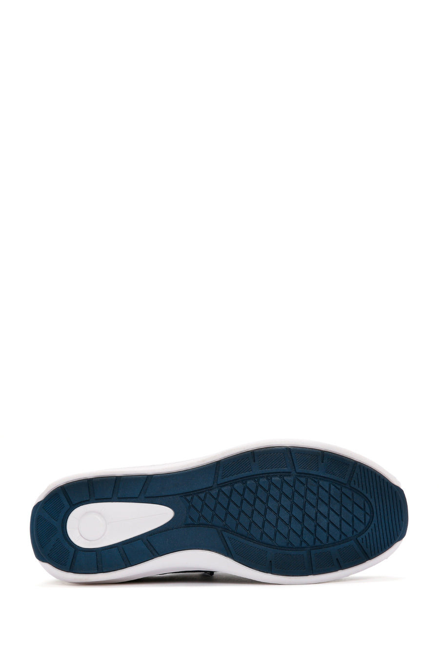 Derimod Zero Men's Navy Blue Lace-Up Thick Sole Fabric Sneaker