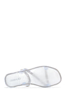 Women's Transparent Jelly Stone Slippers | Derimod