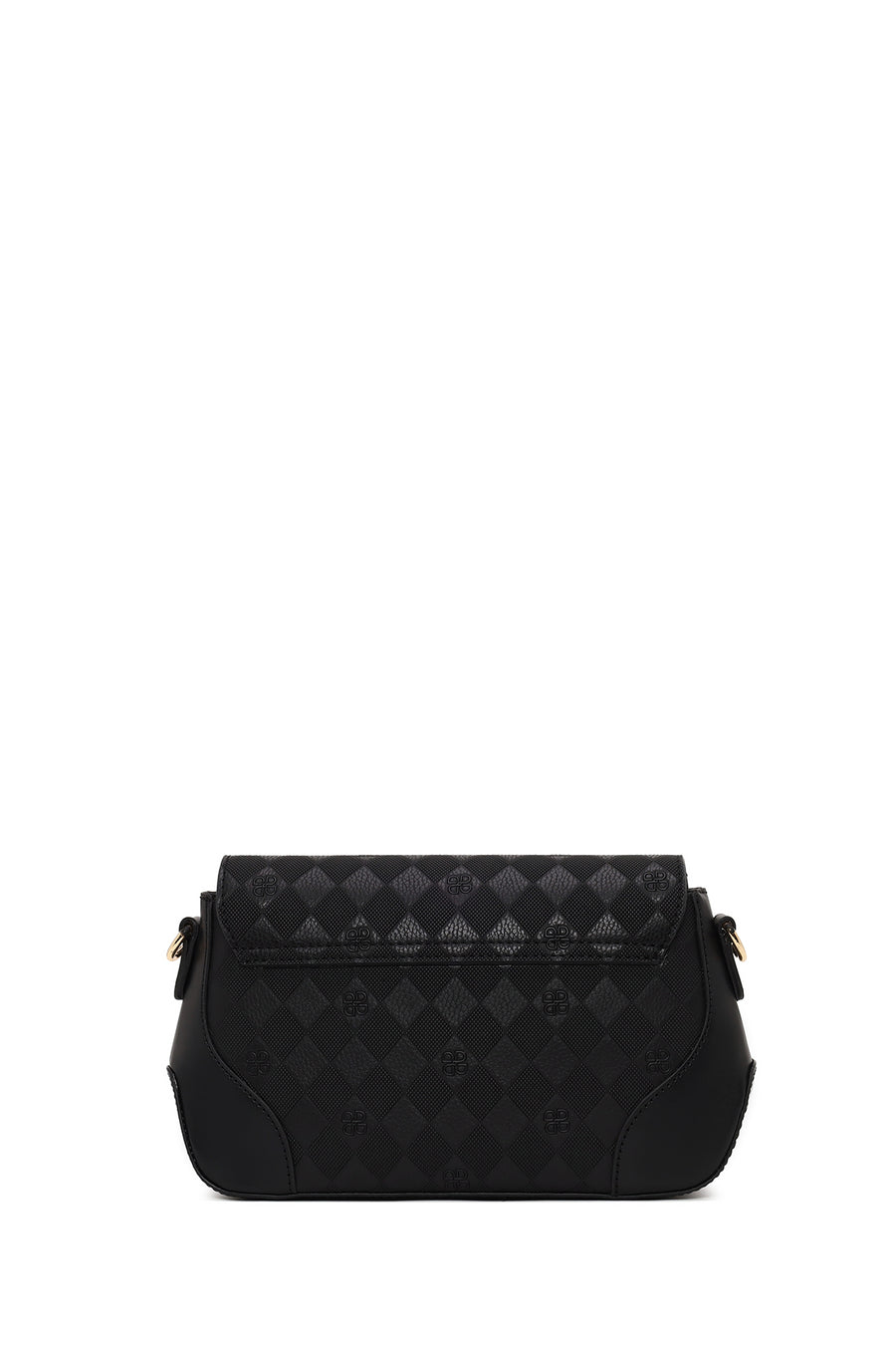 Woman Black Printed Shoulder Bag