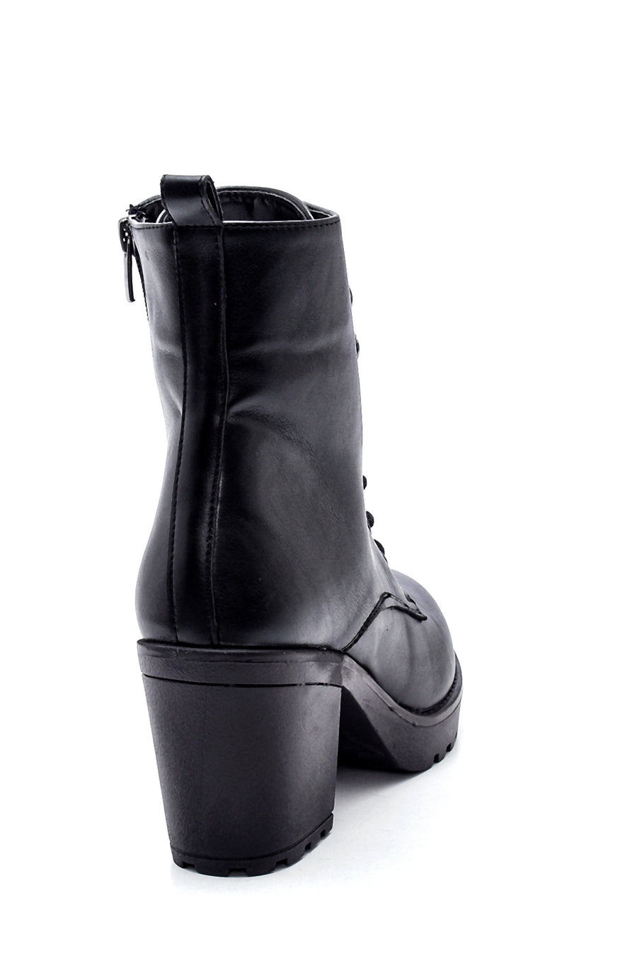 Women's Zippered Heeled Boots