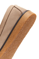 Erkek Bej Deri Casual Loafer | Derimod