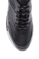 Men's Crocodile Detailed Leather Sneaker | Derimod