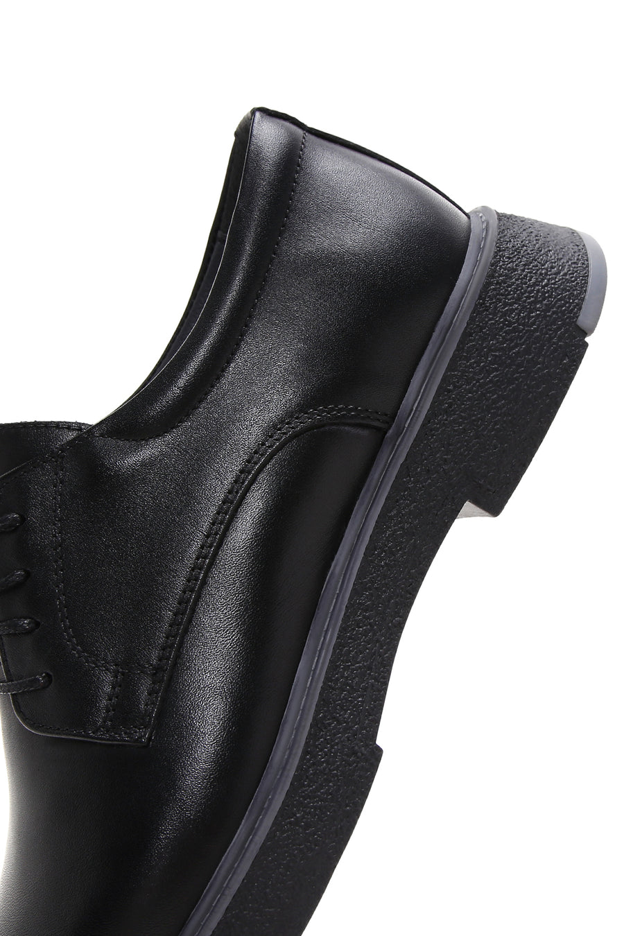 Men's Black Leather Casual Shoes