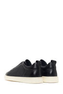 Men's Black Leather Sneaker | Derimod