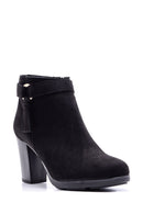 Women's Suede Heeled Boots | Derimod